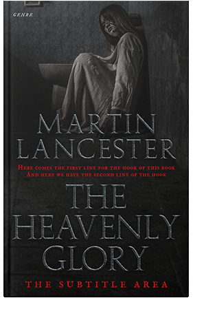 Pre Made Book Cover Cod Gray