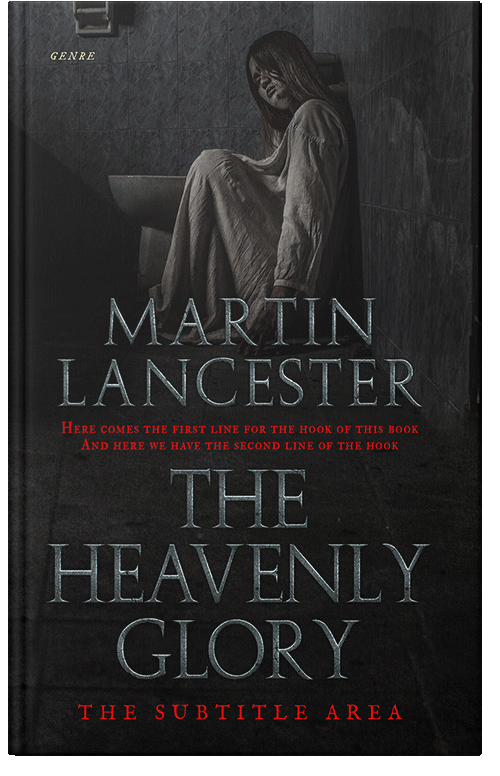 Front view of Cod Gray #4042 - Premade Mystery & Thriller & Suspense Book Cover