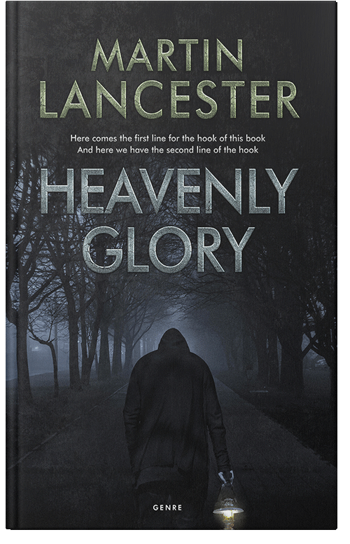 Front view of Premade Mystery & Thriller & Suspense Book Cover - Shark