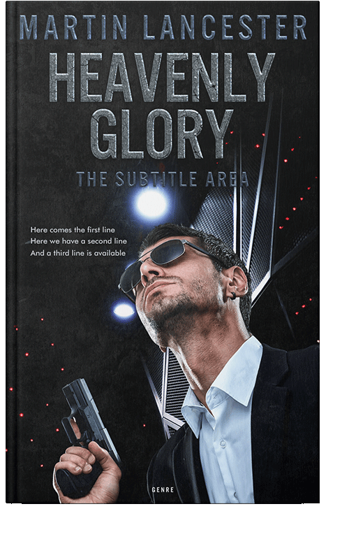 Front view of Pale Slate #4047 - Premade Mystery & Thriller & Suspense Book Cover