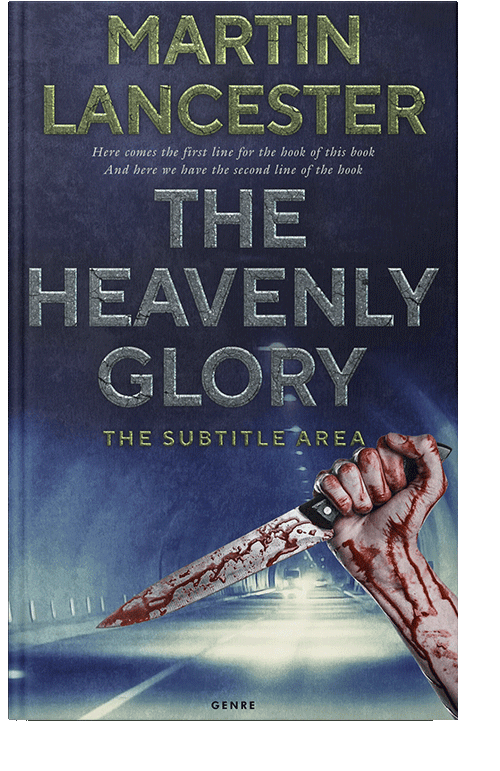 Front view of Ebony Clay #4050 - Premade Mystery & Thriller & Suspense Book Cover