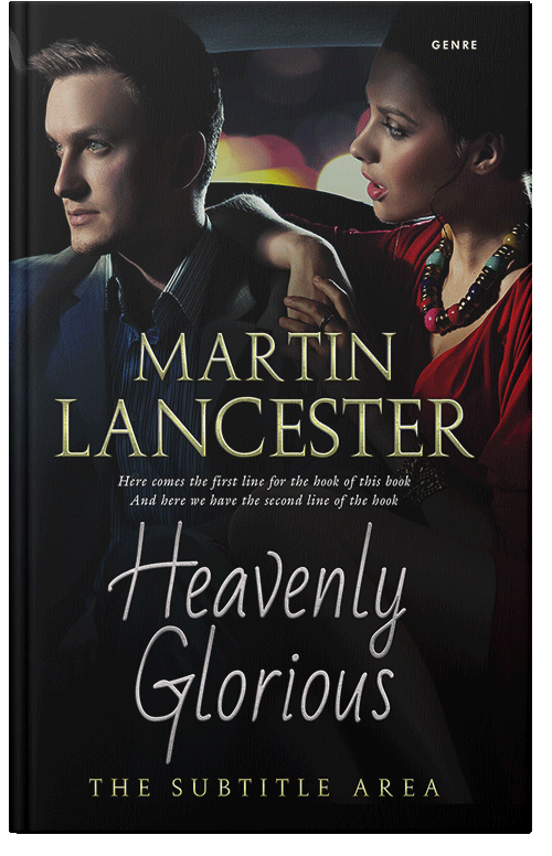 Front view of Cod Gray #4057 - Premade Romance Book Cover