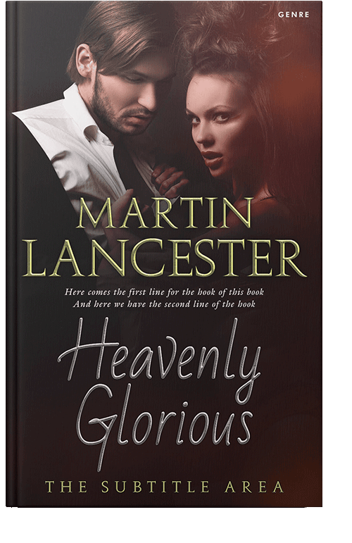 Front view of Cocoa Brown #4058 - Premade Erotica Book Cover