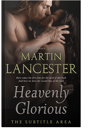 Pre Made Book Cover Sandrift