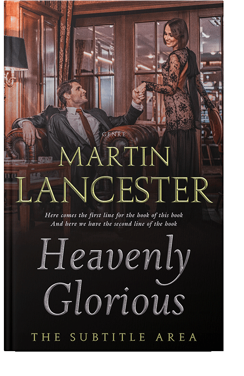 Front view of Quicksand #4062 - Premade Romance Book Cover