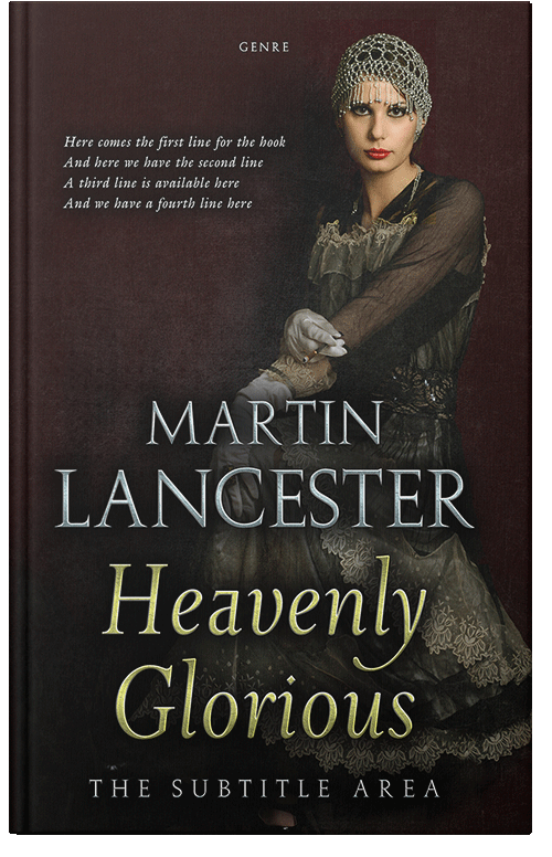 Front view of Gondola #4067 - Premade Historical Book Cover