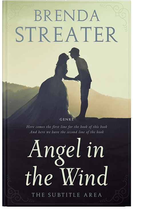 Front view of Bastille #4072 - Premade Romance Book Cover