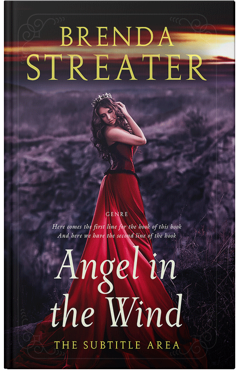 Front view of Premade Romance Book Cover - Revolver