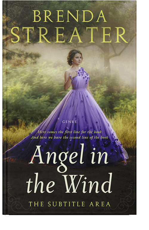 Front view of Yuma #4074 - Premade Fantasy Book Cover