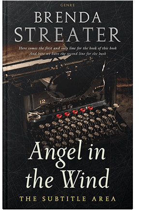 Pre Made Book Cover Cod Gray