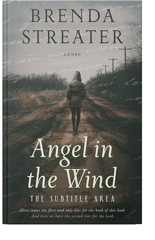 Front view of Kelp #4079 - Premade Romance Book Cover