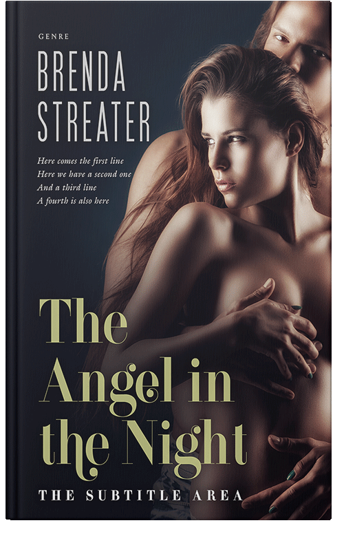 Front view of Premade Erotica Book Cover - Indian Khaki