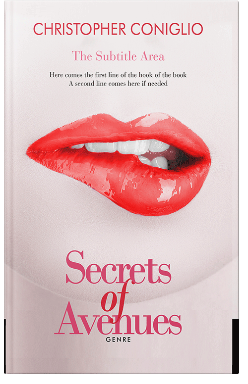 Front view of Premade Erotica Book Cover - Soft Peach