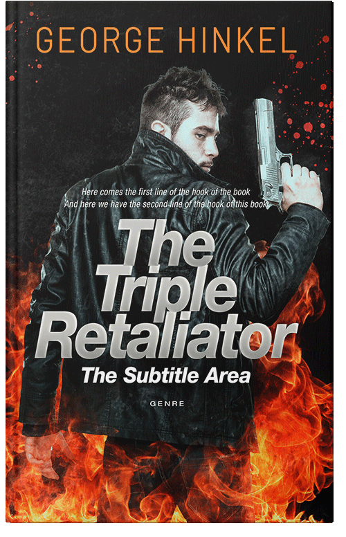 Front view of Zeus #4093 - Premade Mystery & Thriller & Suspense Book Cover