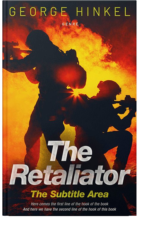 Front view of Coffee Bean #4096 - Premade Apocalyptica Book Cover