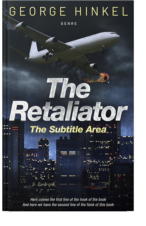 Front view of Bunker #4097 - Premade Apocalyptica Book Cover