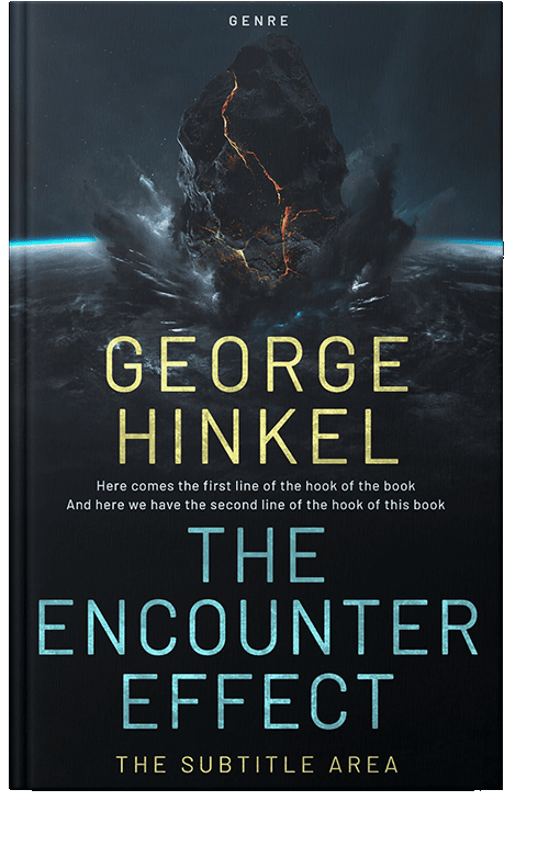 Front view of Bunker #4099 - Premade Apocalyptica Book Cover