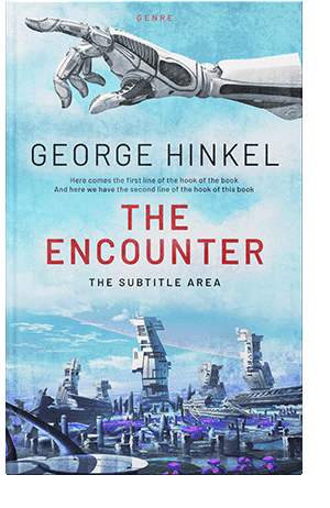 Pre Made Book Cover Spindle