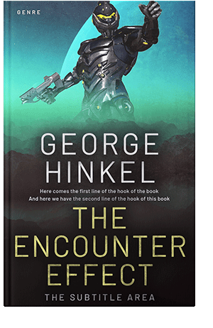 Pre Made Book Cover Shark