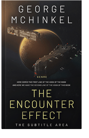 Pre Made Book Cover Cod Gray