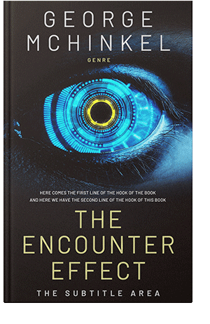 Pre Made Book Cover Thunder