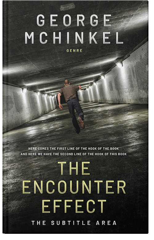 Front view of Log Cabin #4111 - Premade Mystery & Thriller & Suspense Book Cover