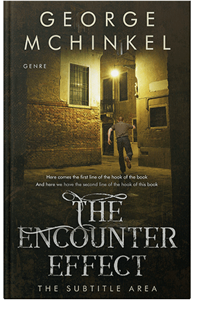 Pre Made Book Cover Mikado