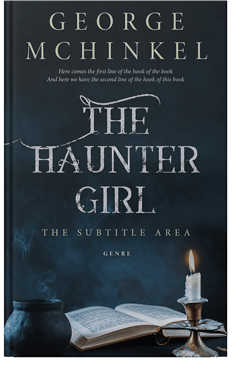 Front view of Firefly #4121 - Premade Fantasy Book Cover