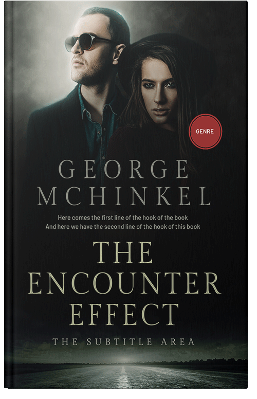 Front view of Premade Mystery & Thriller & Suspense Book Cover - Bronco