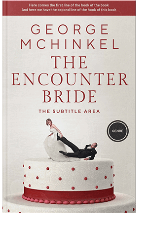 Pre Made Book Cover Pampas