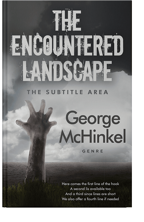 Front view of Pumice #4138 - Premade Apocalyptica Book Cover