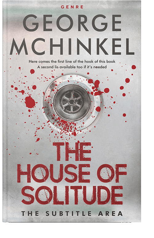 Front view of Cloud #4140 - Premade Mystery & Thriller & Suspense Book Cover | BookCoverZone