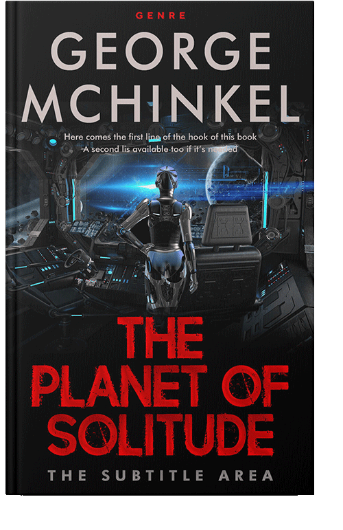 Front view of Chestnut Rose #4142 - Premade Apocalyptica Book Cover