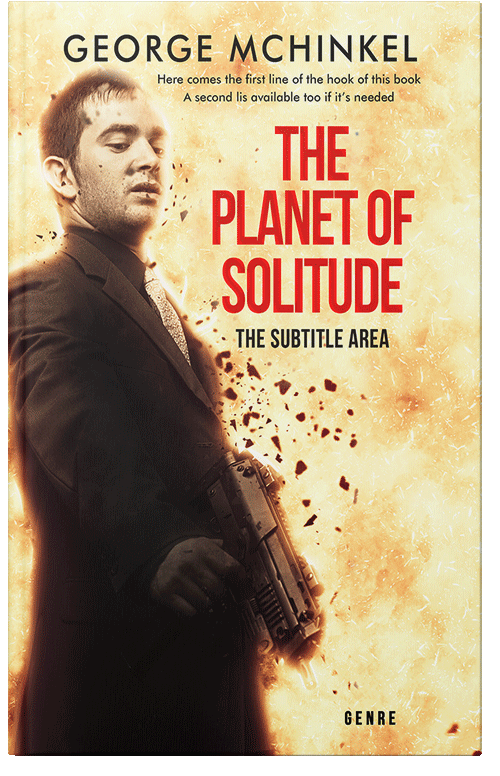 Front view of Premade Mystery & Thriller & Suspense Book Cover - Astra