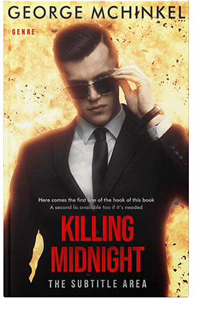 Pre Made Book Cover Gondola