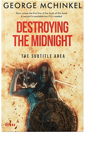 Pre Made Book Cover Zeus