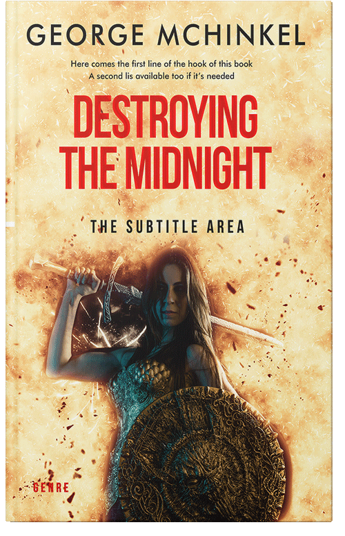 Front view of Premade Historical Book Cover - Zeus