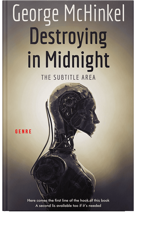 Front view of Coral Reef #4150 - Premade Science Fiction Book Cover