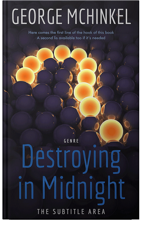 Front view of Cinder #4152 - Premade Science & Nature Book Cover