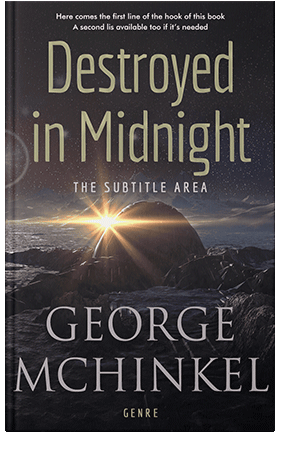 Pre Made Book Cover Baltic Sea