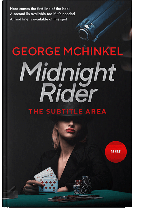 Front view of Bunker #4157 - Premade Mystery & Thriller & Suspense Book Cover