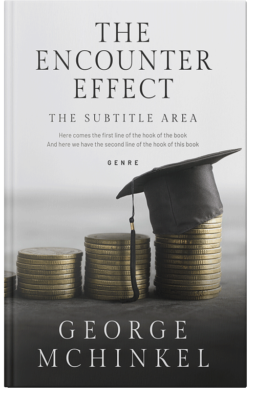 Front view of Mercury #4167 - Premade Business Book Cover