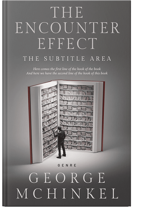 Front view of Dove Gray #4168 - Premade Education Book Cover