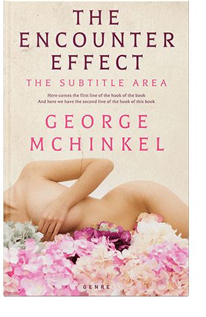 Pre Made Book Cover Albescent White