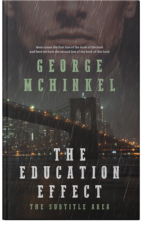 Front view of Premade Mystery & Thriller & Suspense Book Cover - Dune