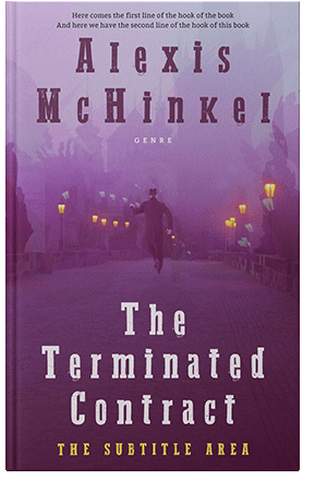 Pre Made Book Cover Finn