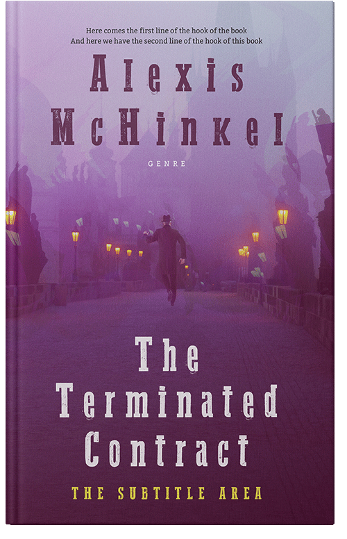 Front view of Finn #4186 - Premade Mystery & Thriller & Suspense Book Cover