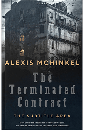 Pre Made Book Cover Mirage