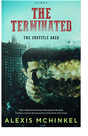 Pre Made Book Cover Aztec