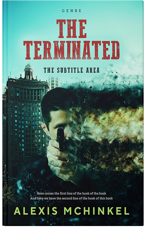 Front view of Premade Mystery & Thriller & Suspense Book Cover - Aztec